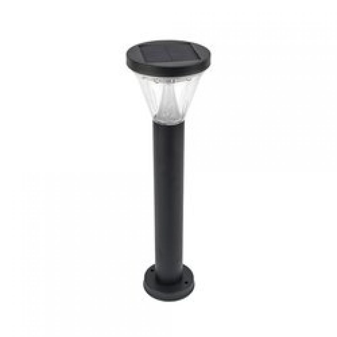 ESTACA LED SOLAR  LUZ FRIA