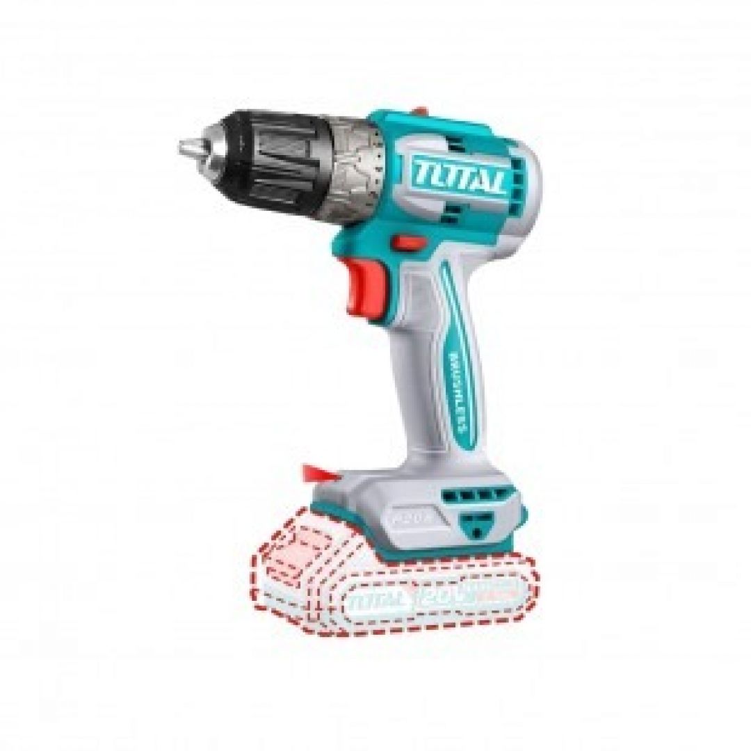 TALADRO INALAMBRICO 20V BL 2000rpm INDUSTRIAL TOTAL